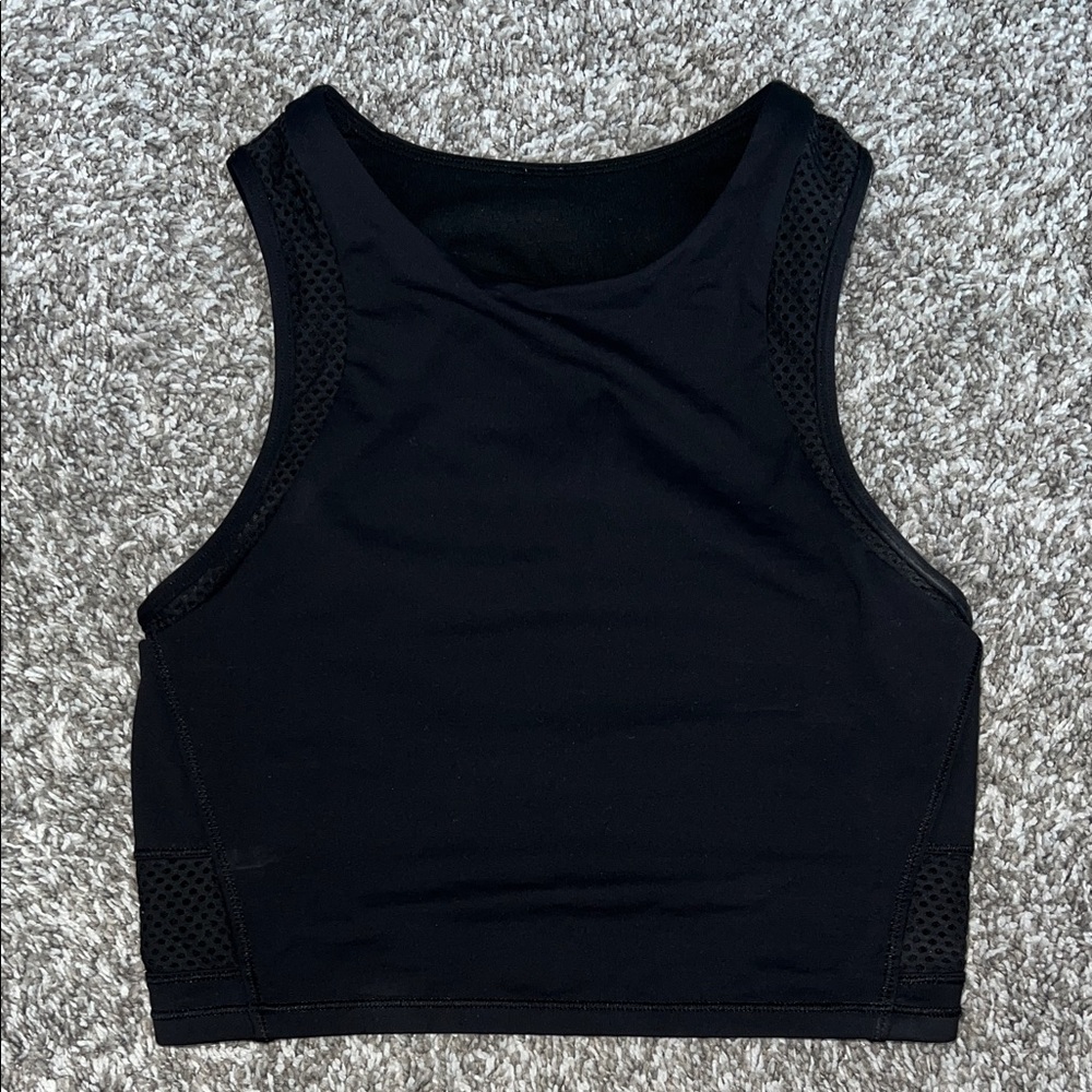 Lululemon Cropped Athletic Tank Top